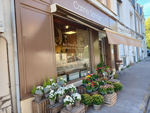 Carine Sannier. Vente de fleurs avec livraison à domicile. Possibilité en drive