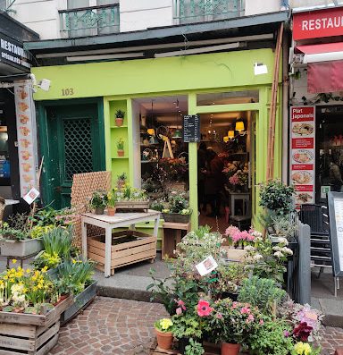Zinc de fleurs - Fleuriste
